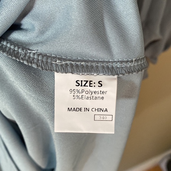 DRESS | dusty blue - Picture 7 of 8